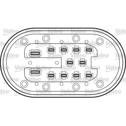 Window Regulator VALEO 850457 OE Ref 6N3837462D
