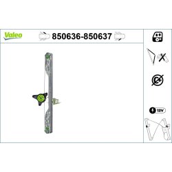 Lève-vitre VALEO 850636 pour FIAT, LANCIA IDEA, MUSA OE 71776849 VALEO