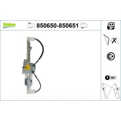Lève-vitre VALEO 850650 pour CITROËN C5 OE 9223-64 VALEO