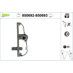 Lève-vitre VALEO 850692 pour CITROËN, PEUGEOT C2, 207 OE 9221-X1 VALEO