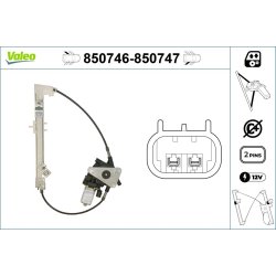 Lève-vitre VALEO 850746 pour FIAT GRANDE, LINEA, PUNTO VALEO