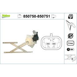 Lève-vitre VALEO 850750 pour FIAT, VAUXHALL, SUZUKI OE 71743450 VALEO