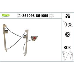 Lève-vitre VALEO 851098 pour SEAT ALTEA, TOLEDO OE 5P0837461 VALEO