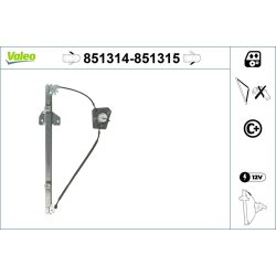 Lève-vitre VALEO 851314 pour VAUXHALL MOVANO OE 504356352 VALEO