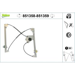 Lève-vitre VALEO 851358 pour CITROËN, DS DS3, DS OE 9221-FW VALEO