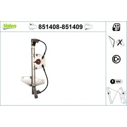 Lève-vitre VALEO 851408 pour PEUGEOT 2008, 208 OE 9673154280 VALEO
