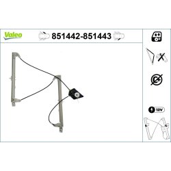 Lève-vitre VALEO 851442 pour AUDI A3 OE 8V4837461 VALEO
