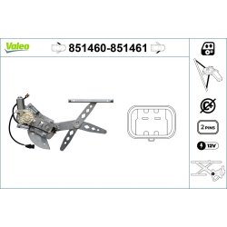 Lève-vitre VALEO 851460 pour ALFA ROMEO GTV, SPIDER OE 60578693 VALEO