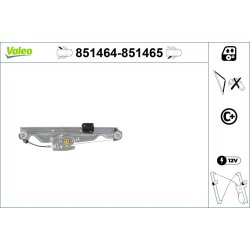 Lève-vitre VALEO 851464 pour BMW Série 5, référence OE 51357184745 VALEO