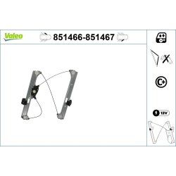 Lève-vitre VALEO 851466 pour BMW Série 5, référence OE 51337184383 VALEO