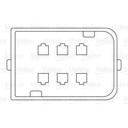 Window Regulator VALEO 851518 OE Ref 6397200046