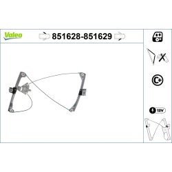 Lève-vitre VALEO 851628 pour BMW Série 3, référence d'origine 51338204179 VALEO