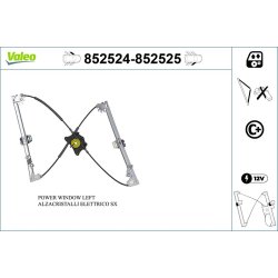 Lève-vitre VALEO 852524 pour VW PASSAT OE 3G0837461 VALEO