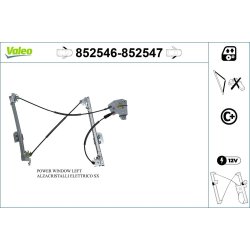 Lève-vitre VALEO 852546 pour BMW Série 1 et 2, référence d'origine 51337292119 VALEO