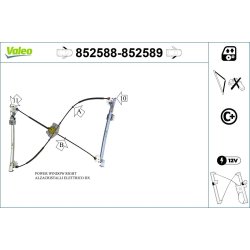 Lève-vitre VALEO 852588 pour VW NEUF OE 1Y0837461B VALEO