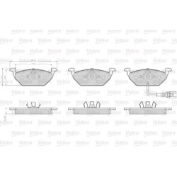Jeu de plaquettes de frein VALEO 872974 pour VW LT OE 1K0698151K