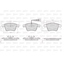 Jeu de plaquettes de frein VALEO 873746 pour VW MULTIVAN, TRANSPORTER OE 7H0698151