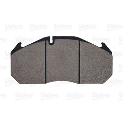 Jeu de plaquettes de frein VALEO 882211 pour camions MAN, MERCEDES, RENAULT