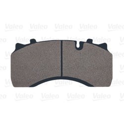 Jeu de plaquettes de frein VALEO 882224 pour camions Renault Midlum OE 5001855902