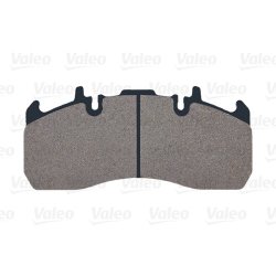 Jeu de plaquettes de frein VALEO 882243 pour camions RENAULT, VOLVO OE 20568712