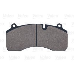 Jeu de plaquettes de frein VALEO 882249 pour camions RENAULT, VOLVO MIDLUM, FL
