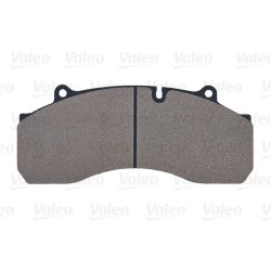 Jeu de plaquettes de frein VALEO 882251 pour DAF, SCANIA 85, 4 OE 89658