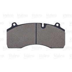 Jeu de plaquettes de frein VALEO 882259 pour camions Renault Midlum OE 91658