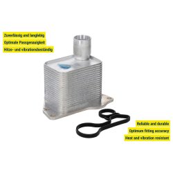 Boîtier de filtre à huile V40-60-0032 pour CHEVROLET, VAUXHALL OE 55566784 VEMO