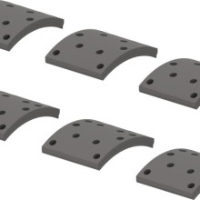 Drum Brake Lining Kit WABCO 12999710VT OE Ref 02991756 WABCO