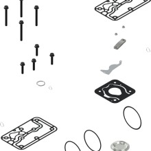 Air Compressor Repair Kit WABCO 4123520022 OE Ref 0011301015 WABCO