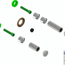 Brake Caliper Repair Kit WABCO 6403229262 OE Ref 81508226038 WABCO