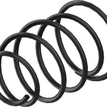 Suspension Spring WABCO 8960801724 OE Ref 1612803 WABCO