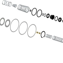 Parking Brake Valve Repair Kit WABCO 9617020002 OE Ref 0025868843